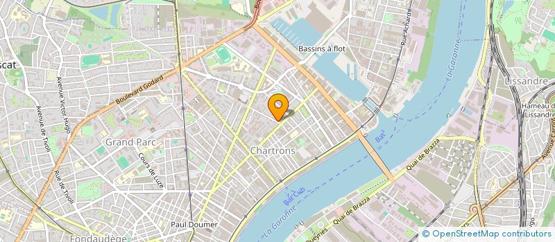 localisation de l'entreprise MADAME AURELIE DEJEAN  BORDEAUX