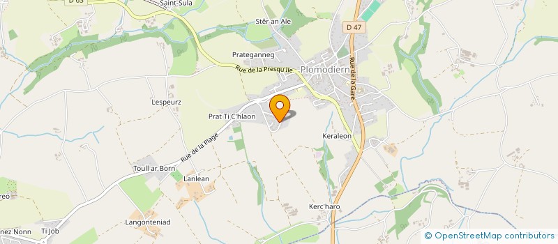 localisation de l'entreprise MADAME AURELIE DELAMAIN  CAST