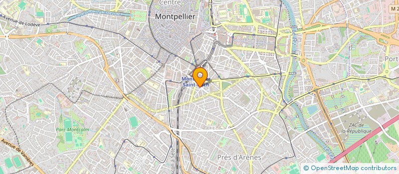localisation de l'entreprise MADAME AURELIE DELBERT à MONTPELLIER
