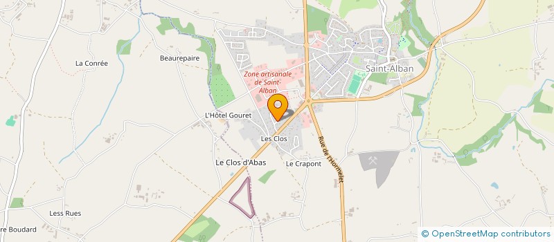 localisation de l'entreprise MADAME AURELIE DELHELLE à LAMBALLE-ARMOR