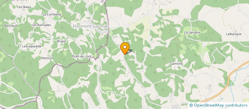 localisation de l'entreprise MADAME AURELIE DELMAS  SALVIAC