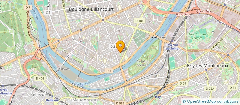 localisation de l'entreprise MADAME AURELIE DELMOTTE à BOULOGNE-BILLANCOURT