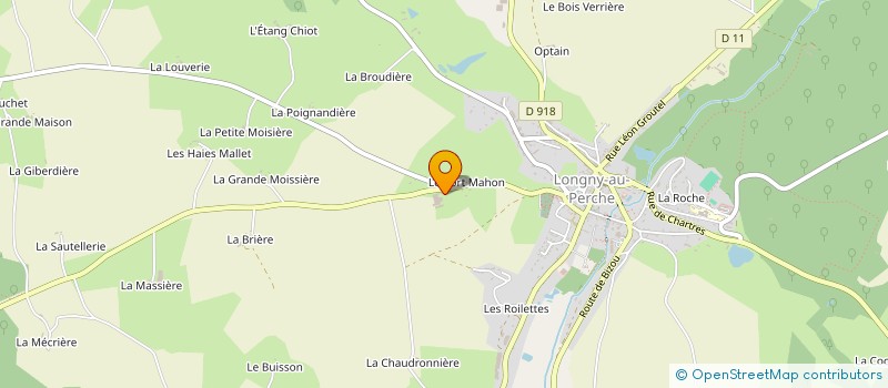 localisation de l'entreprise MADAME AURELIE DELRUE à LONGNY LES VILLAGES