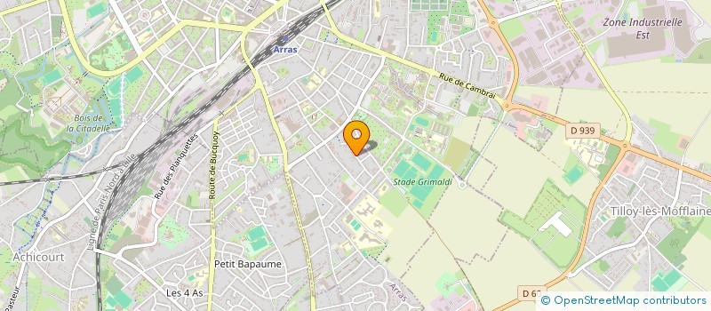 localisation de l'entreprise MADAME AURELIE DEMAILLY à ARRAS