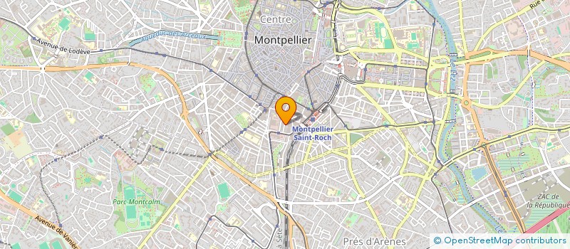localisation de l'entreprise MADAME AURELIE DEPEISSES à MONTPELLIER