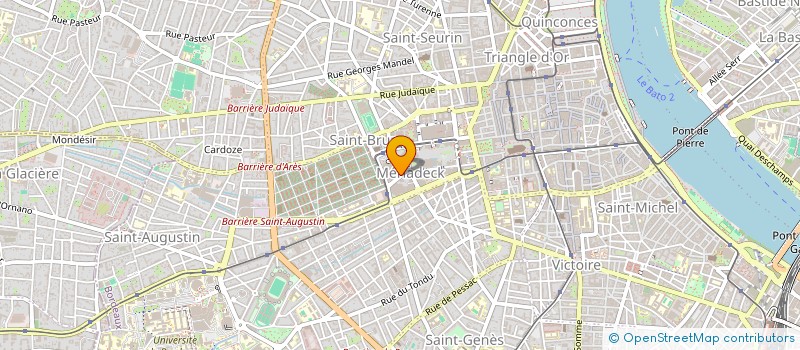 localisation de l'entreprise MADAME AURELIE DEPRAZ  BORDEAUX