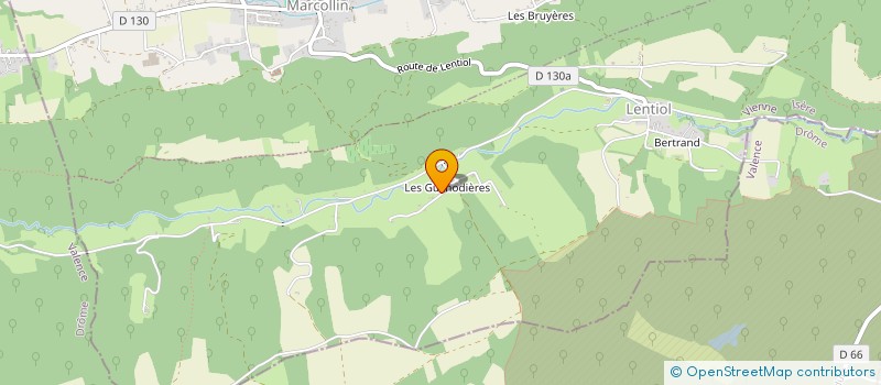 localisation de l'entreprise MADAME AURELIE DEROME  LENTIOL