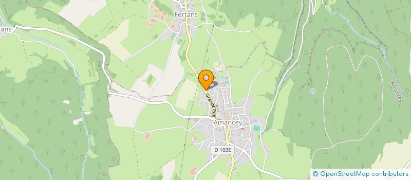 localisation de l'entreprise MADAME AURELIE DEROY  REUGNEY