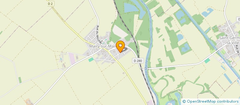 localisation de l'entreprise MADAME AURELIE DESCHAMPS  MAIRY-SUR-MARNE