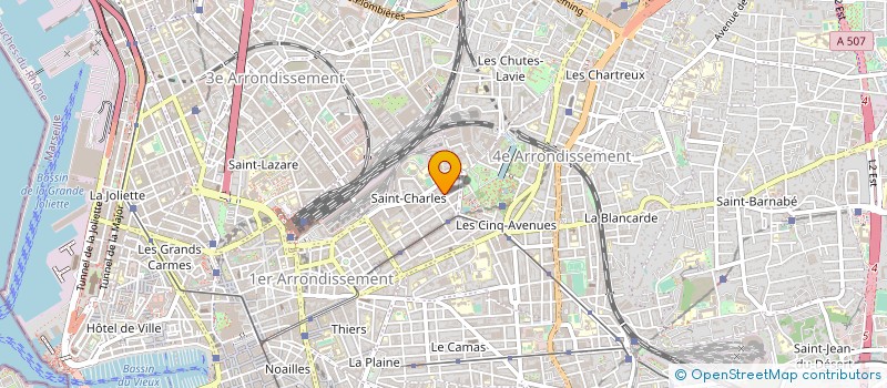 localisation de l'entreprise MADAME AURELIE DESRICHARD à MARSEILLE