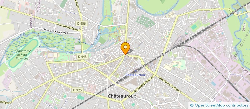 localisation de l'entreprise MADAME AURELIE DESRUTINS à CHATEAUROUX