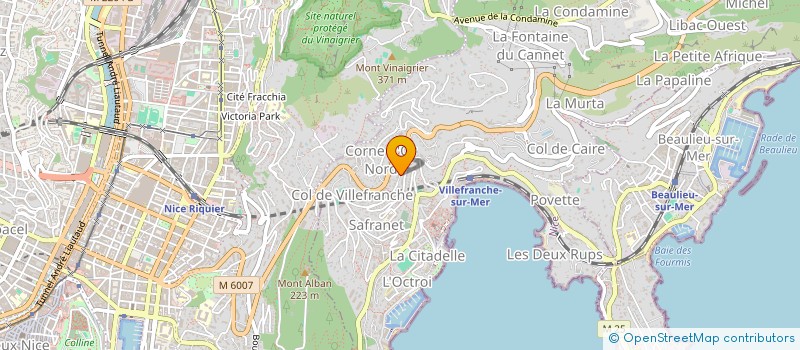 localisation de l'entreprise MADAME AURELIE DEVISCH à VILLEFRANCHE-SUR-MER