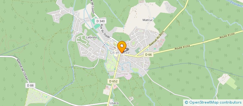 localisation de l'entreprise MADAME AURELIE DHAL  LIT-ET-MIXE