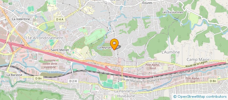 localisation de l'entreprise MADAME AURELIE DI FRAJA à MARSEILLE