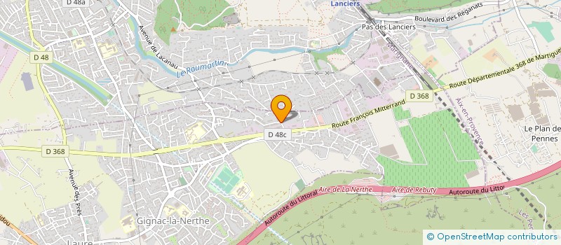 localisation de l'entreprise MADAME AURELIE DI MARIA à GIGNAC-LA-NERTHE