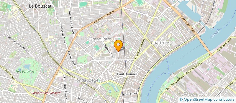 localisation de l'entreprise MADAME AURELIE DILET à BORDEAUX