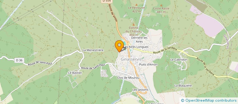 localisation de l'entreprise MADAME AURELIE DISDIER  GINASSERVIS