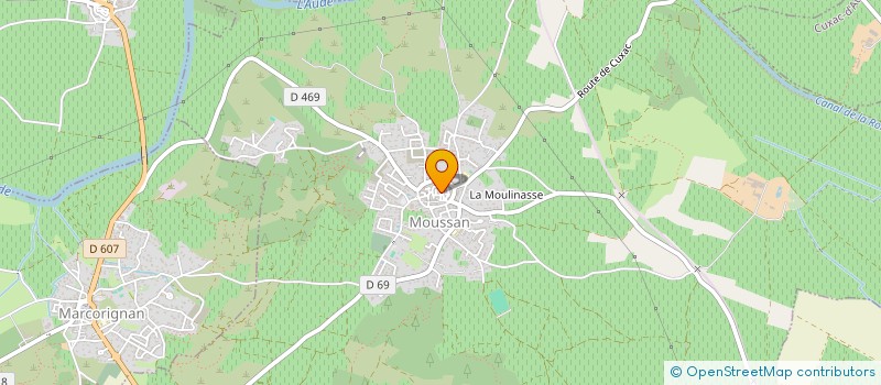 localisation de l'entreprise MADAME AURELIE DISLA  MOUSSAN