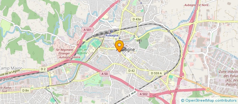 localisation de l'entreprise MADAME AURELIE DOIN à AUBAGNE