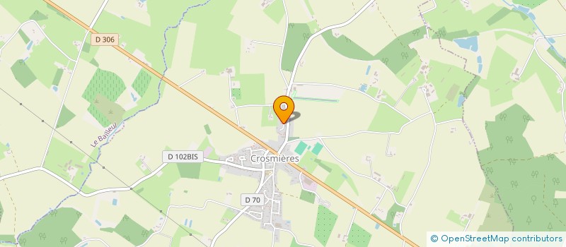 localisation de l'entreprise MADAME AURELIE DOITEAU  CROSMIERES