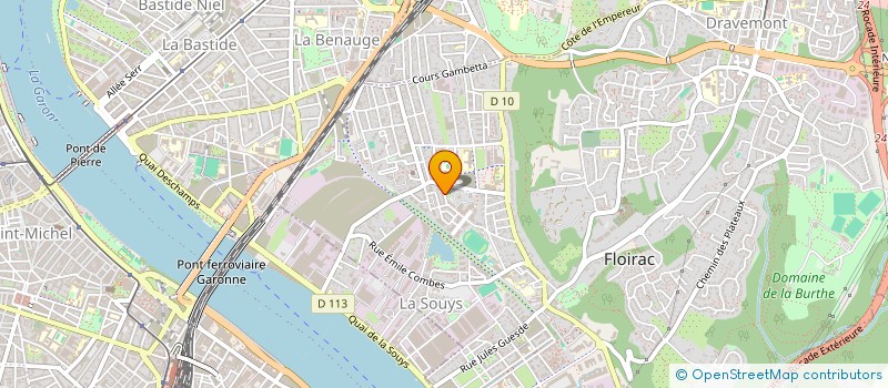 localisation de l'entreprise MADAME AURELIE DOMBLIDES  FLOIRAC