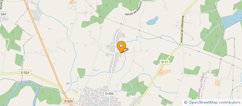 localisation de l'entreprise MADAME AURELIE DOS REIS MARUJO  GRENADE-SUR-L'ADOUR