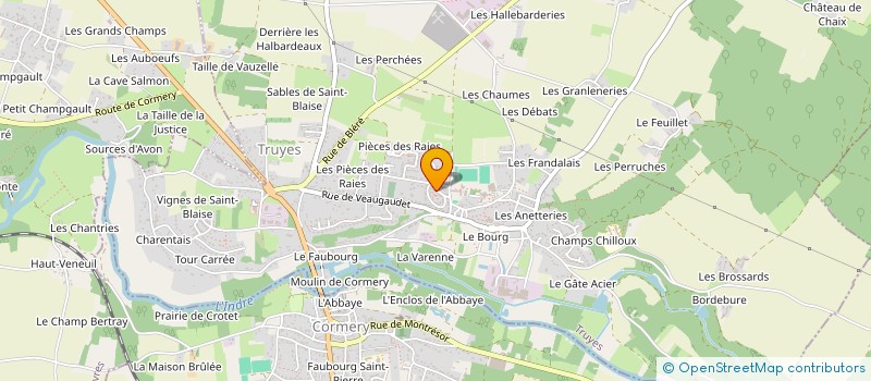 localisation de l'entreprise MADAME AURELIE DOUARD à TRUYES