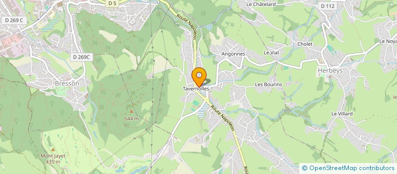 localisation de l'entreprise MADAME AURELIE DREVON-GAILLOT  BRIE-ET-ANGONNES