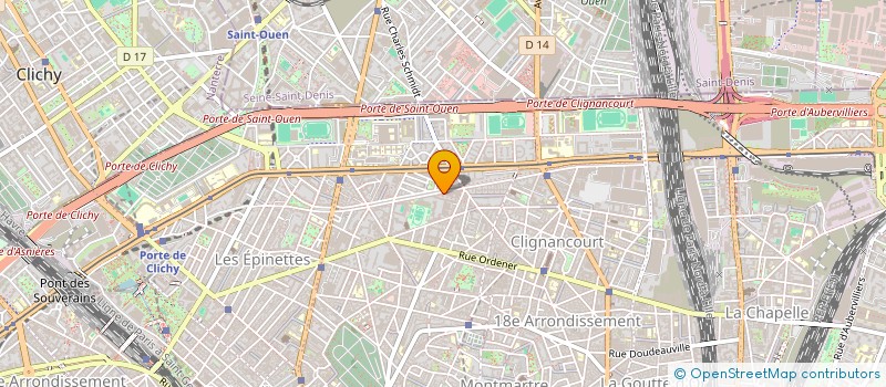 localisation de l'entreprise MADAME AURELIE DREYFUS  PARIS