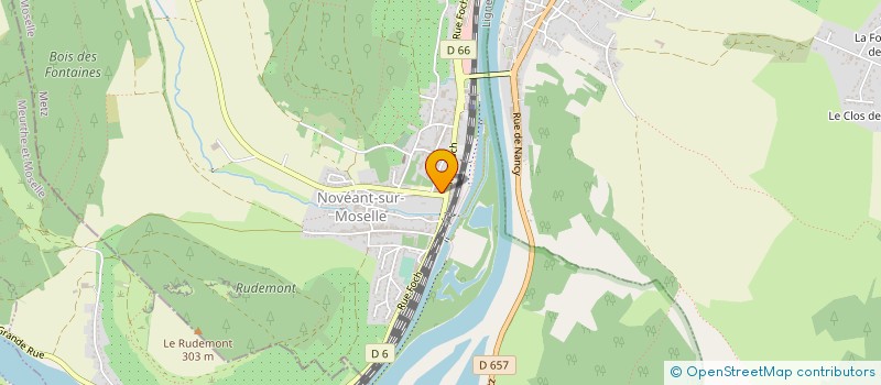 localisation de l'entreprise MADAME AURELIE DRIE  NOVEANT-SUR-MOSELLE