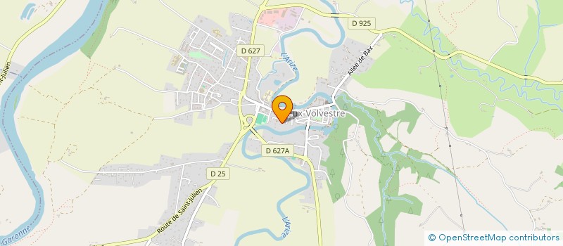 localisation de l'entreprise MADAME AURELIE DROMARD  RIEUX-VOLVESTRE