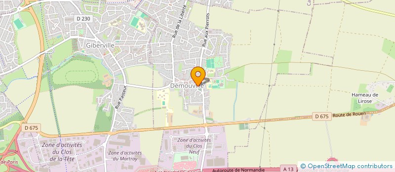 localisation de l'entreprise MADAME AURELIE DROUIN  DEMOUVILLE