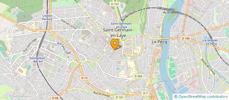 localisation de l'entreprise MADAME AURELIE DUBOE à SAINT-GERMAIN-EN-LAYE