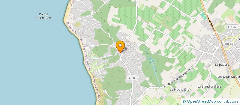 localisation de l'entreprise MADAME AURELIE DUBOIS à SAINT-GEORGES-D'OLERON