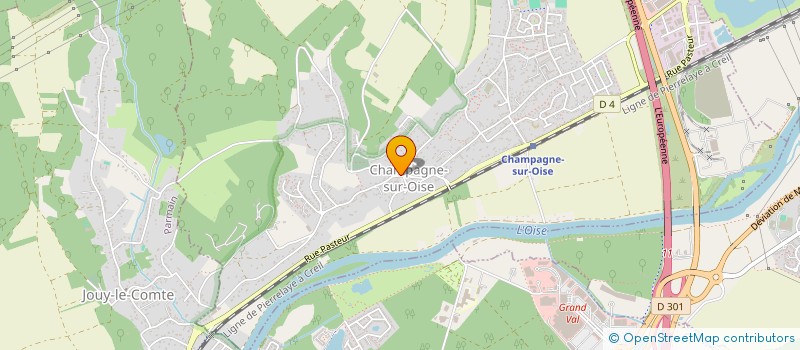 localisation de l'entreprise MADAME AURELIE DUBOIS  SAINT-ESTEVE