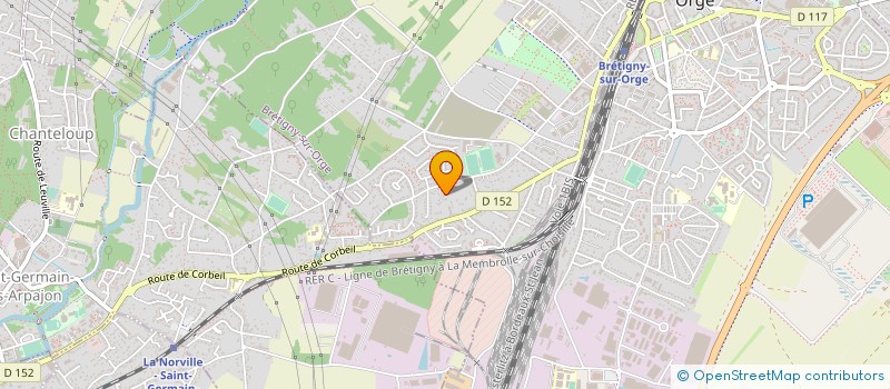 localisation de l'entreprise MADAME AURELIE DUBREUIL à BRETIGNY-SUR-ORGE