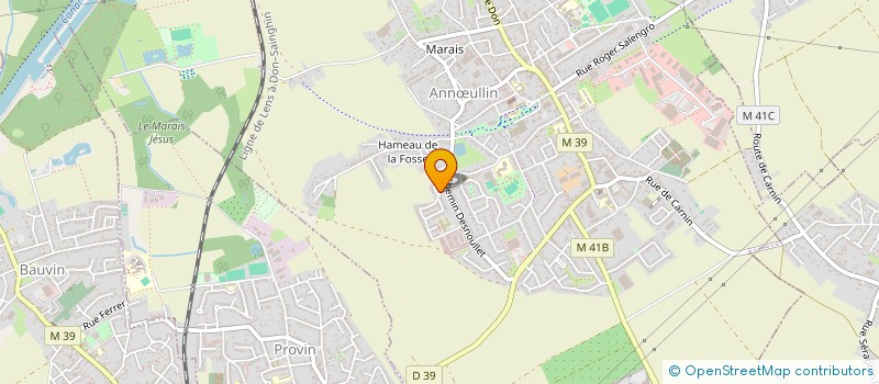 localisation de l'entreprise MADAME AURELIE DUBUS  ANNULLIN