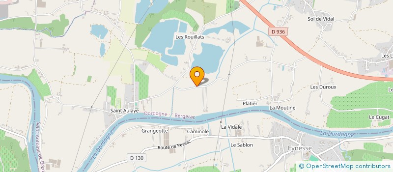 localisation de l'entreprise MADAME AURELIE DUCHER à SAINT-ANTOINE-DE-BREUILH