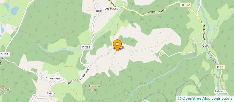 localisation de l'entreprise MADAME AURELIE DUCLOS à MOUX-EN-MORVAN