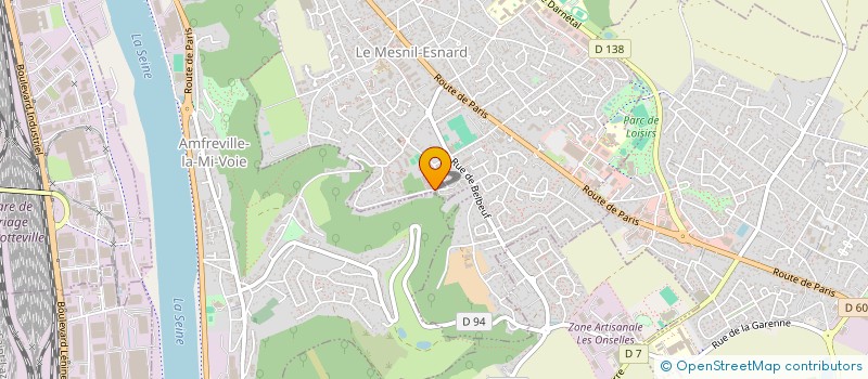 localisation de l'entreprise MADAME AURELIE DUCLOS  LE MESNIL-ESNARD