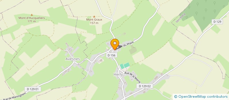 localisation de l'entreprise MADAME AURELIE DUCROCQ  HERLY