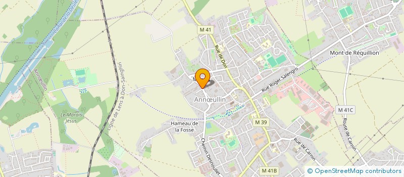 localisation de l'entreprise MADAME AURELIE DUFEUTRELLE  ANNULLIN