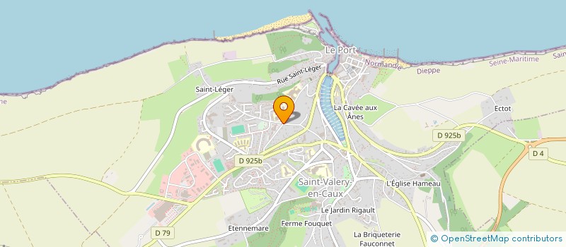 localisation de l'entreprise MADAME AURELIE DUFOUR  SAINT-VALERY-EN-CAUX