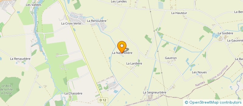 localisation de l'entreprise MADAME AURELIE DUGAST  VIEILLEVIGNE