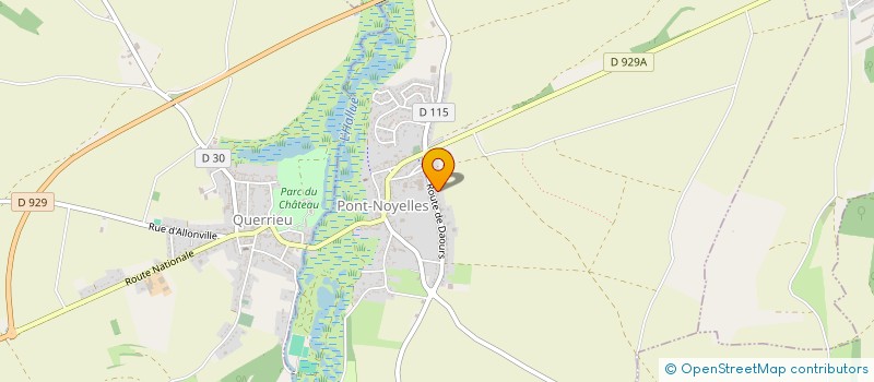 localisation de l'entreprise MADAME AURELIE DUMAISNIL  PONT-NOYELLES