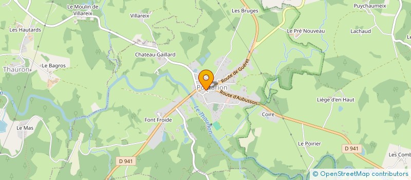localisation de l'entreprise MADAME AURELIE DUMAS à PONTARION