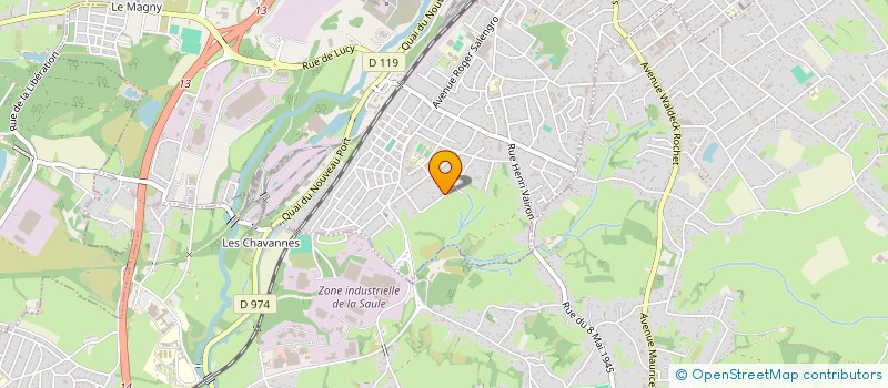 localisation de l'entreprise MADAME AURELIE DUMAS  MONTCEAU-LES-MINES