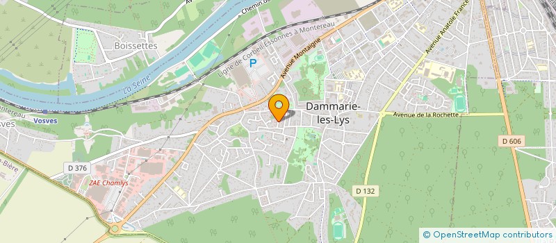 localisation de l'entreprise MADAME AURELIE DUMOND à DAMMARIE-LES-LYS