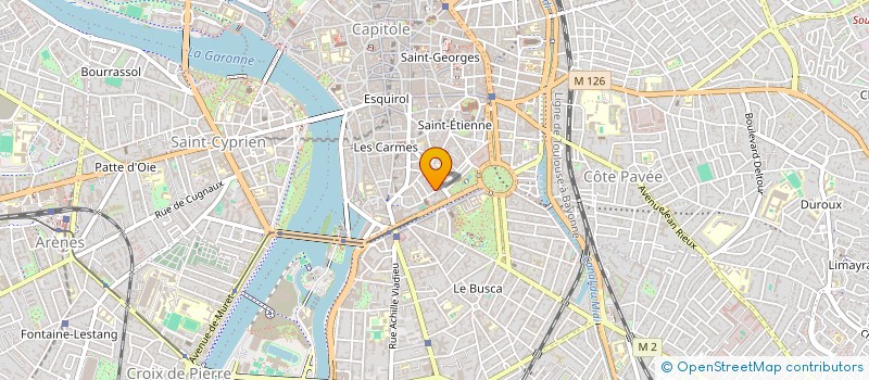 localisation de l'entreprise MADAME AURELIE DUPARD  TOULOUSE