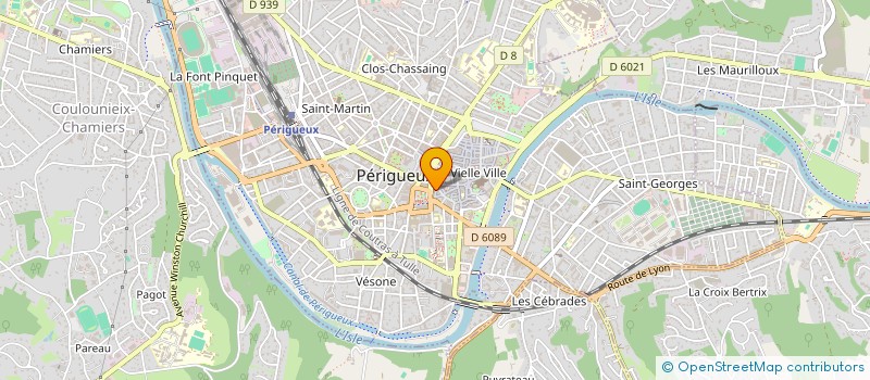 localisation de l'entreprise MADAME AURELIE DUPLESSY  PERIGUEUX